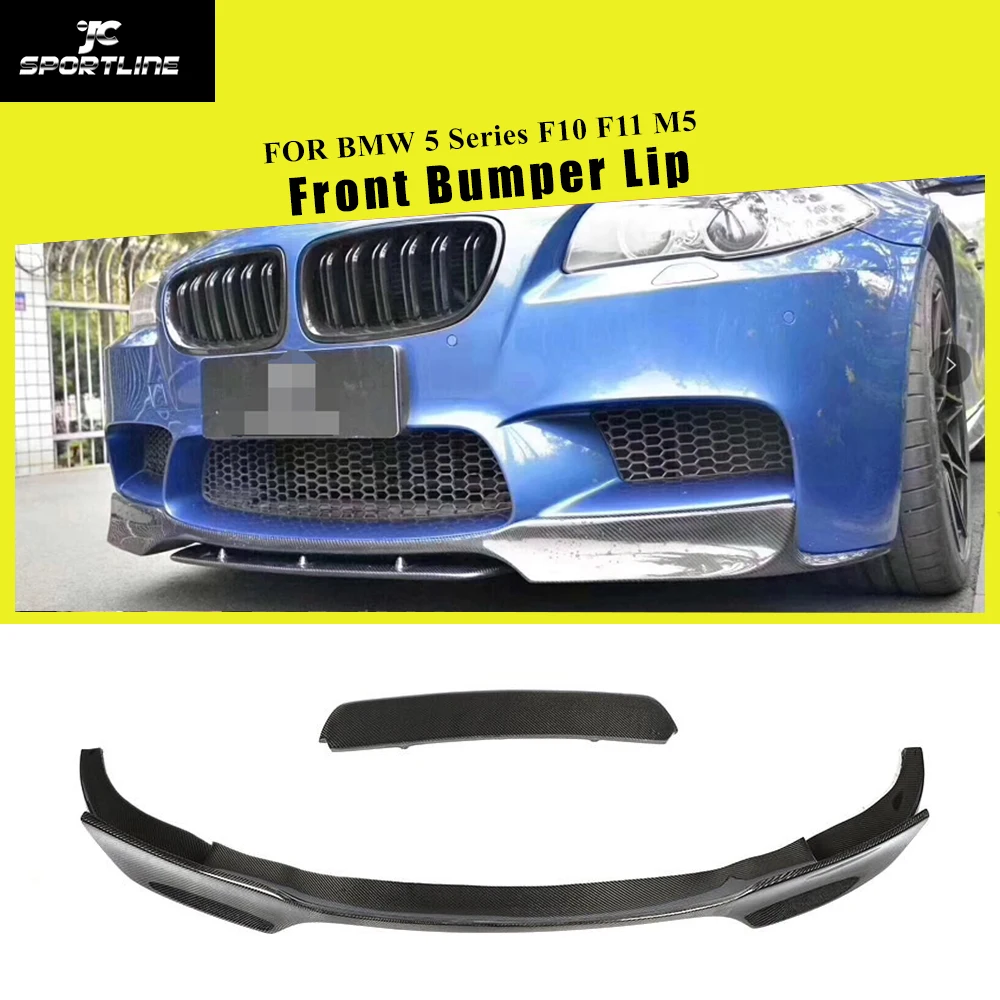 Спойлер для переднего бампера из углеродного волокна BMW 5 серии F10 F11 M5 2012 2016