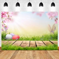 yeele easter eggs flowers rabbit photocall wood floor photography backdrop photographic decoration backgrounds for photo studio