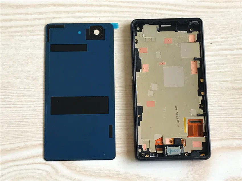 4," ЖК-дисплей для SONY Xperia Z3 Compact дисплей сенсорный экран с рамкой Z3 Mini D5803 D5833 для SONY Xperia Z3 compact lcd - Цвет: Черный