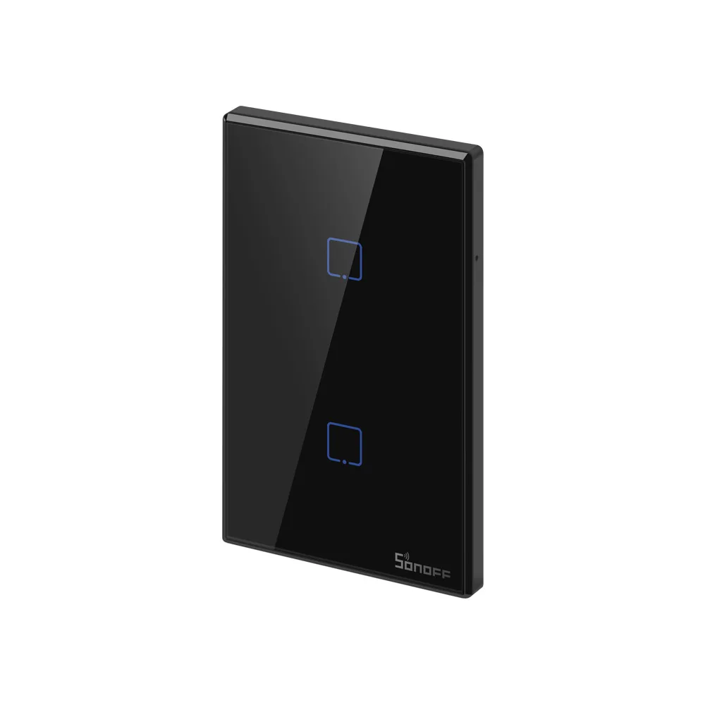 Смарт переключатель Sonoff TX T3 US 1 2 3 Gang Wifi пульт дистанционного управления настенный