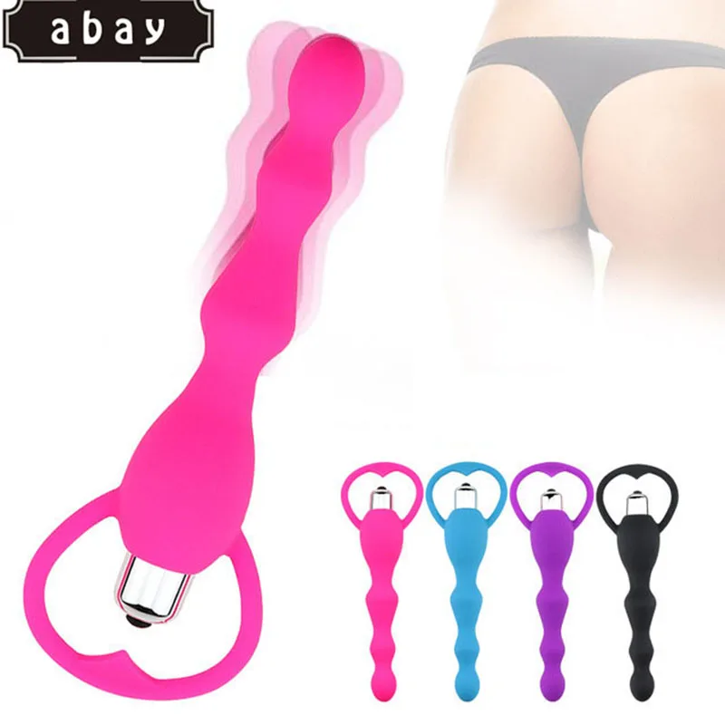 Секс игрушки Анальный вибратор женские эротические секс для женщин анальные