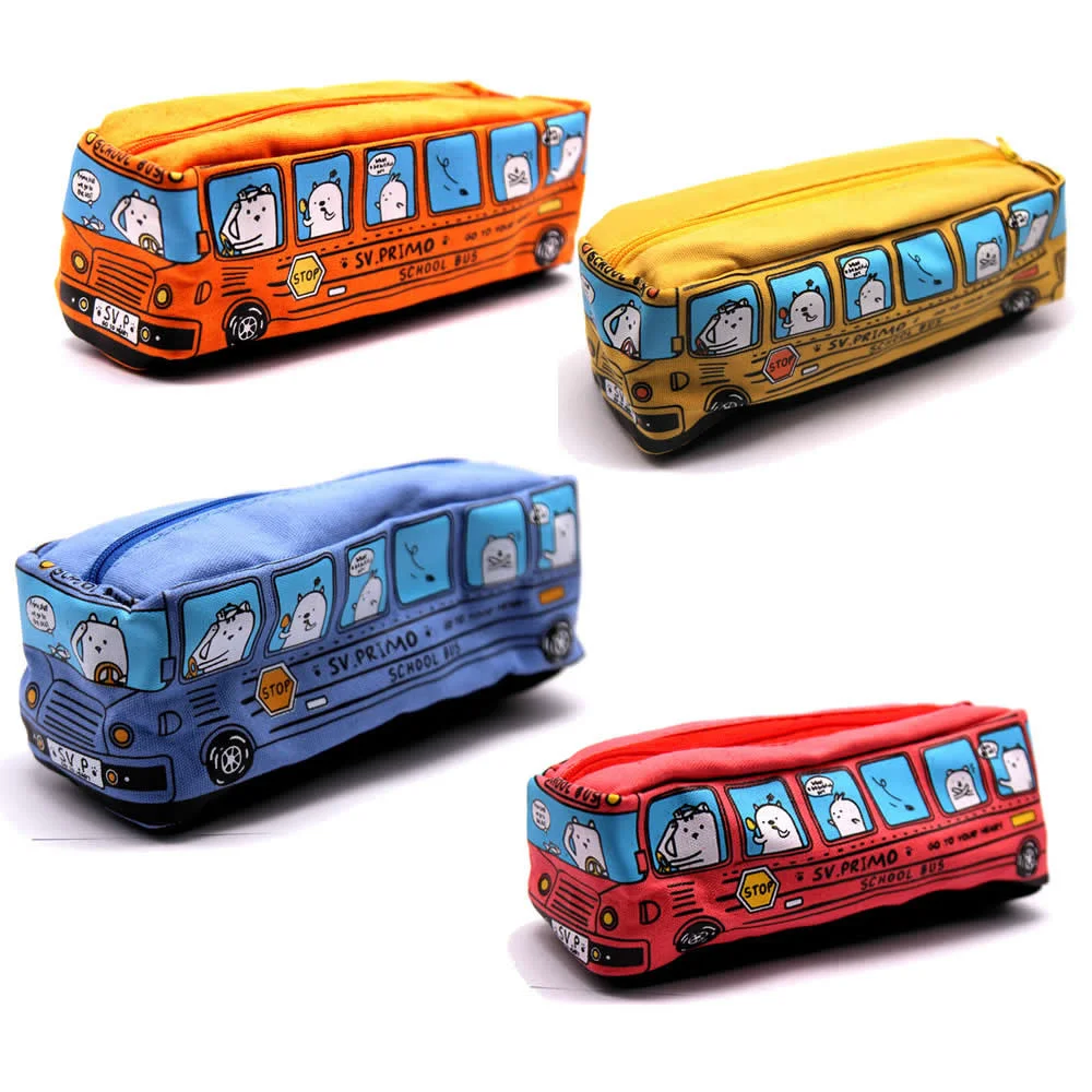 2 @ #1 шт. мультяшная сумка для хранения в автобусе игрушек холщовая на молнии