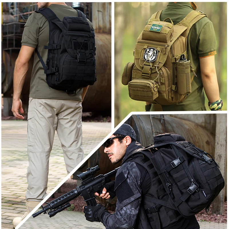 Тактический рюкзак IDOGEAR X7 40л тактический Молл штурмовой пакет водонепроницаемый