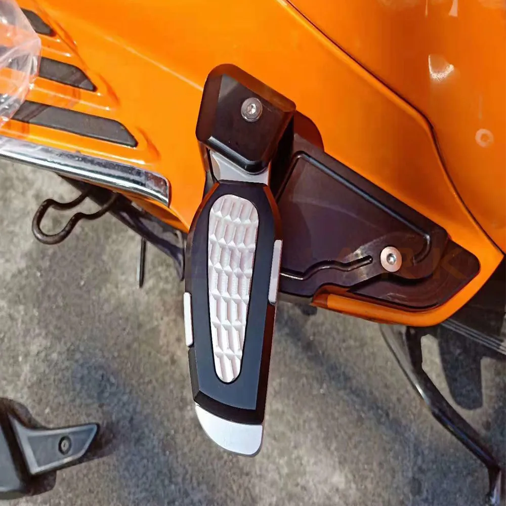 Для Vespa 125 150 аксессуары для скутеров задняя Подножка пассажиров Удлиняющая