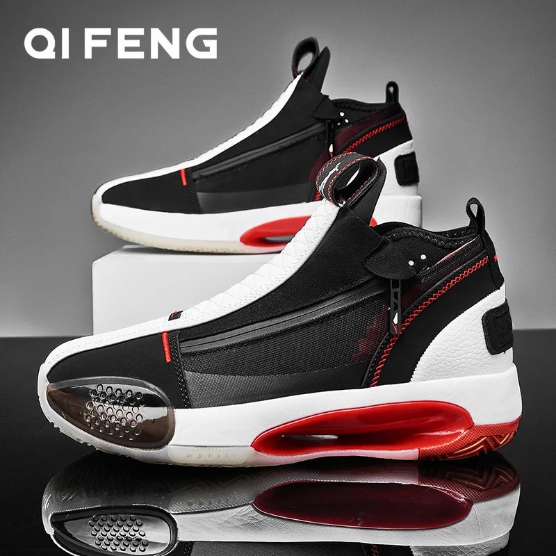 

2022 New High Quality Basketball Shoes Men Sneakers Basket Shoes Autumn High Top Anti-slip Retro Sports Shoes Trainer Summer 13
