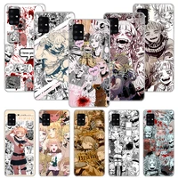 cute himiko toga anime phone case funda for samsung galaxy a51 a71 a02s a50 a70 a30 a40 a20 a10s a20e a01 a91 a81 cover coque