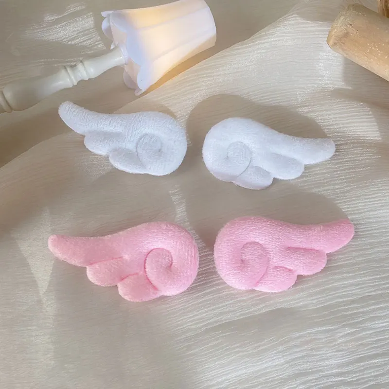 

2Pcs Plush Hair Clips Japanese Style Girl Angel Plush Hairpin Hair Clip Accessories Barrettes Creative Cute Cartoon Side Clips
