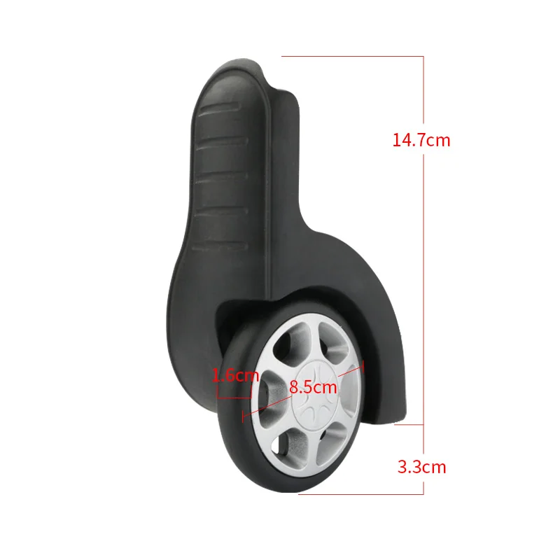 Luggage Tray Directional Wheel Aircraft Password Box Wheel Aircraft Silent Maintenance Damping Directional Wheel