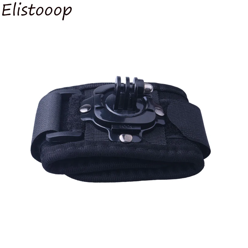 Крепление на запястье с ремешком для камеры Gopro Hero вращение 360 градусов