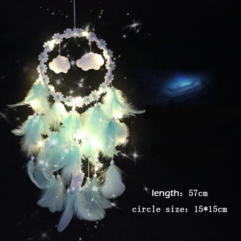 1 шт. Рождественский фонарь Ловец снов креативный светильник гирлянда фиолетовое