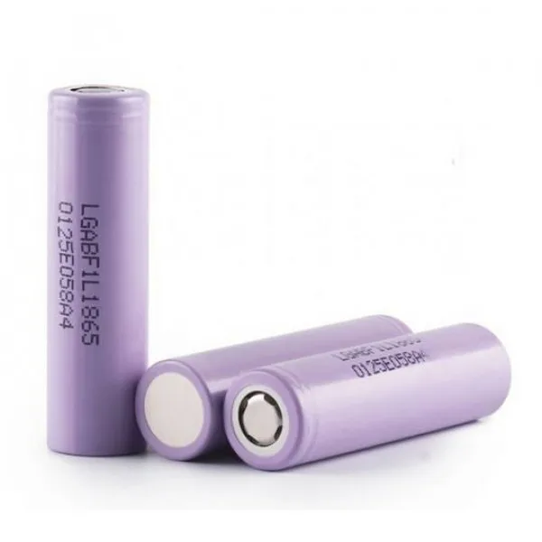 Аккумулятор литий ионный 18650 LG F1L 3350mah ток до 3А (факт.3300mah)|Аккумуляторы| |