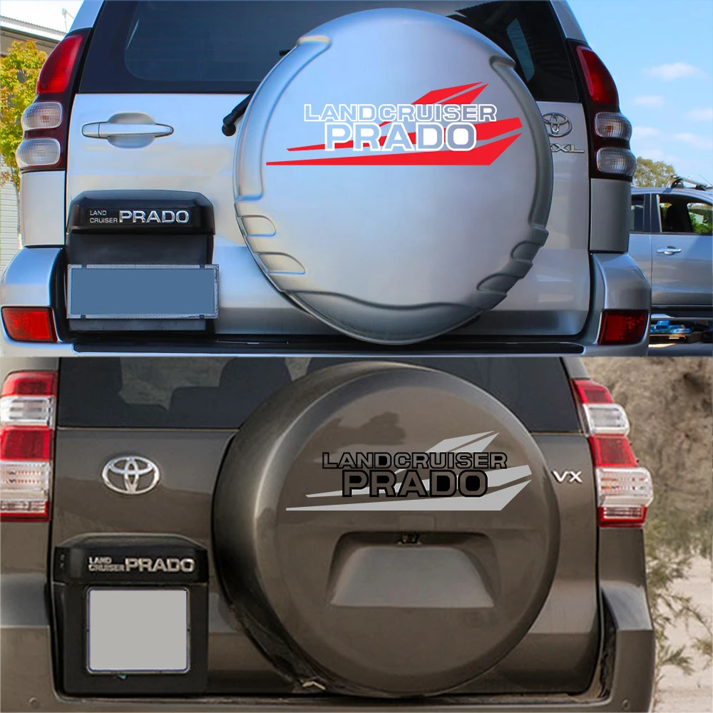 Автомобильные наклейки для Toyota Land Cruiser Prado украшение запасного колеса