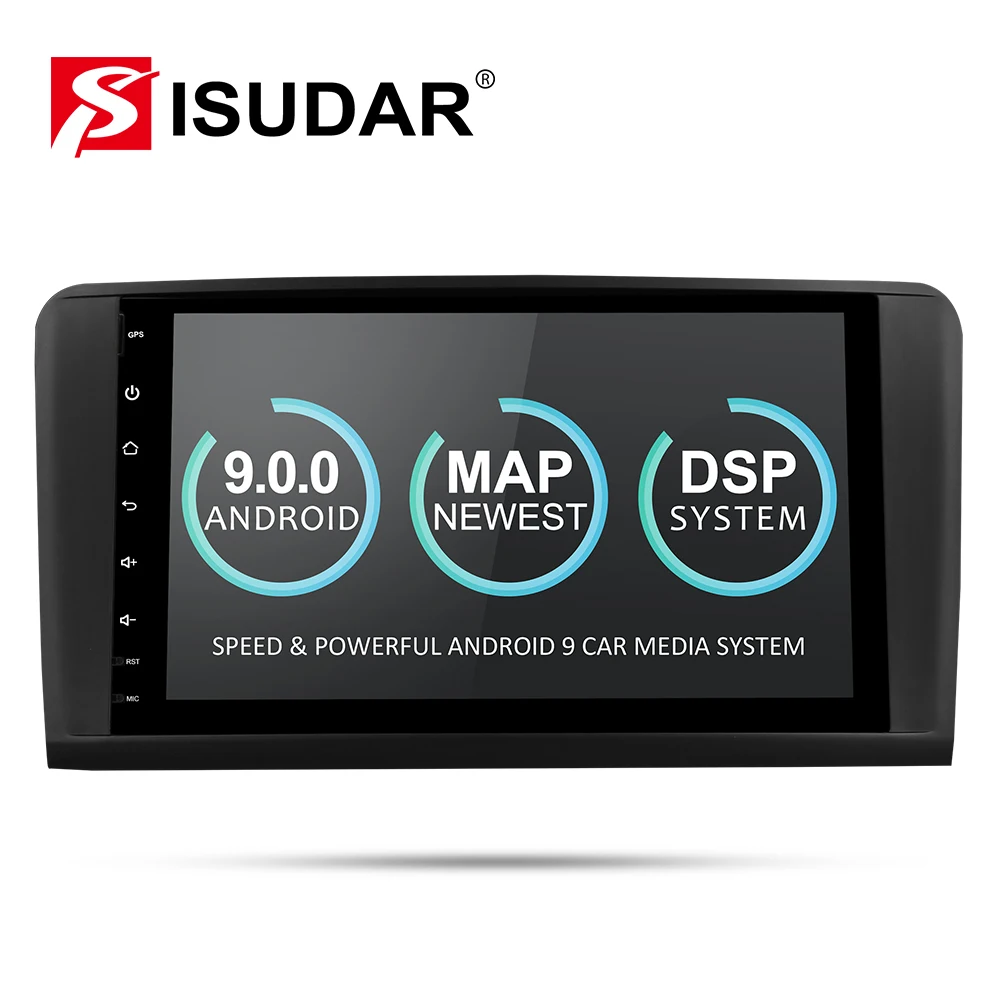 Isudar автомобильный мультимедийный плеер gps два Din Android 8 1 Automotivo для Mercedes/Benz/класс GL ML
