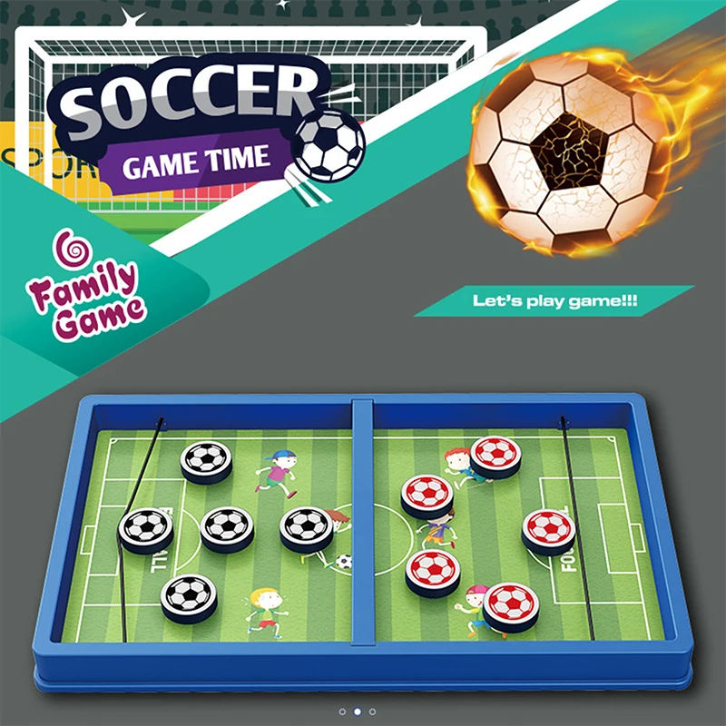 Fast Sling Puck Game Football Table Hockey Winner Games Interactive Chess Toys For Adult Children Desktop Battle Board Game