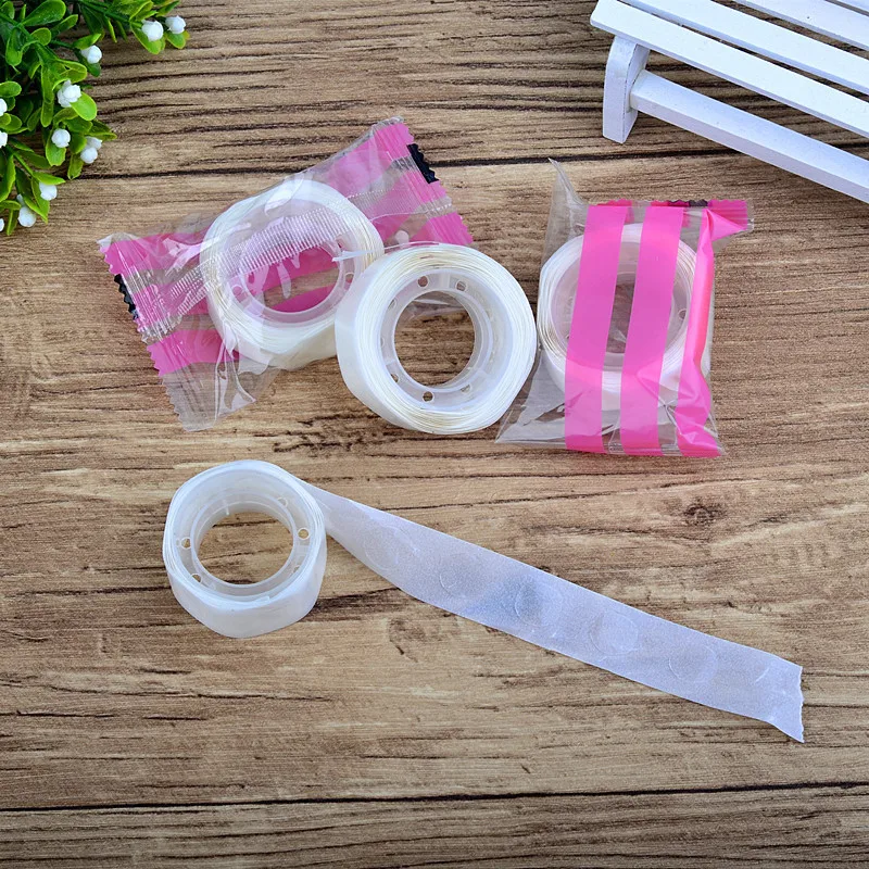 100 шт./рулон липкие двусторонние резиновые шары в горошек | Дом и сад