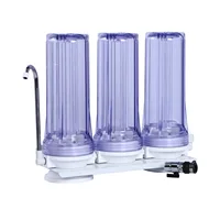 3 Stage Water Filter System Pre-Filter Water Purifier For Kitchen DIY Water Filter Replacement