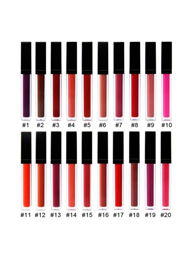 Жидкая матовая губная помада 44 цвета блеск для губ | Красота и здоровье
