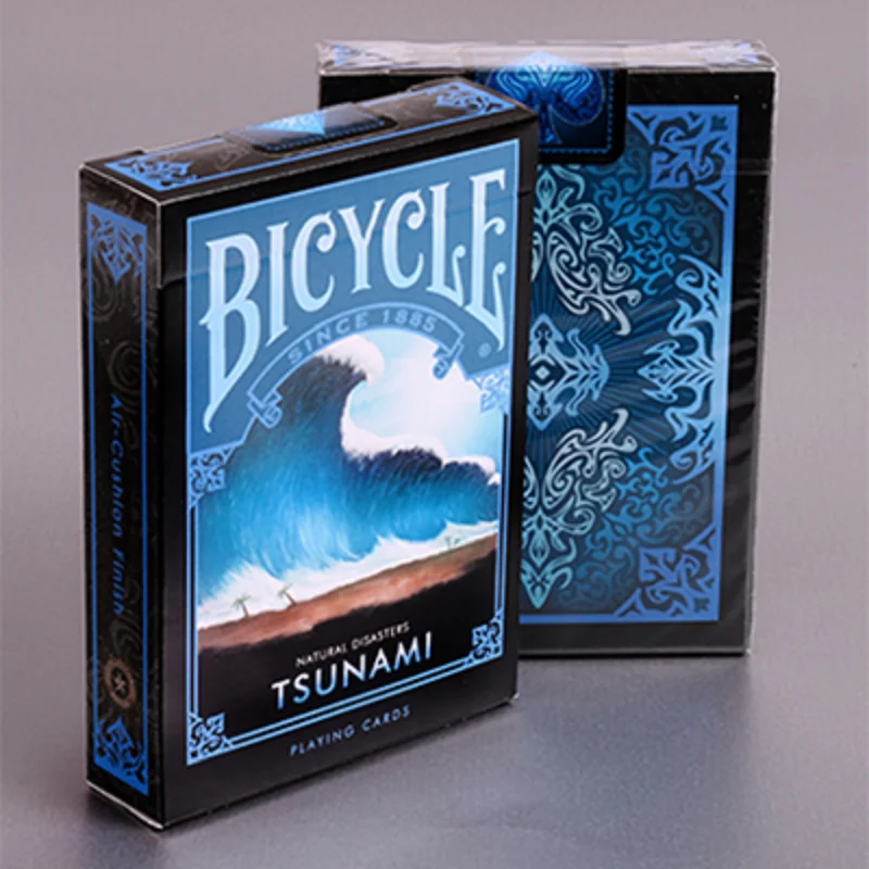 

Bicycle Natural Disasters Tsunami Playing Cards Collectable Poker USPCC Limited Edition Deck Magic Cards Magic Tricks Props