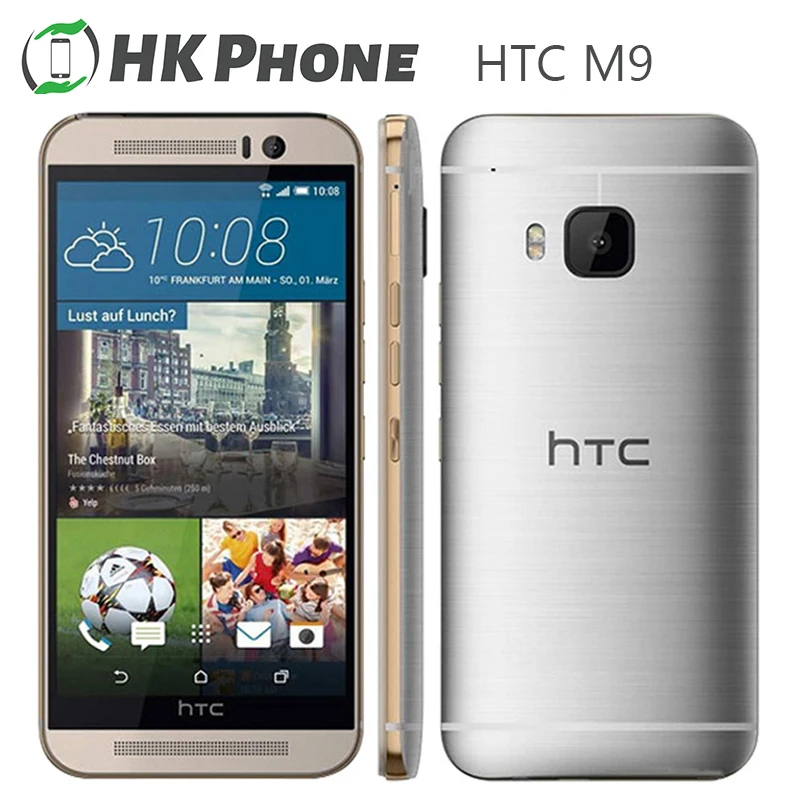 Оригинальный HTC ONE M9 4G LTE мобильный телефон разблокирован Восьмиядерный 32 ГБ ROM 3 Гб