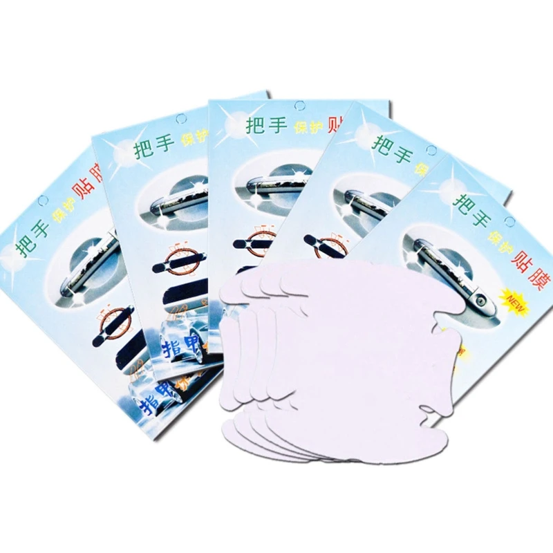 

Универсальная прозрачная защитная пленка на дверную ручку