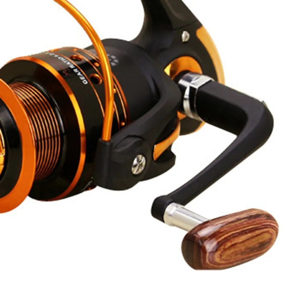 Yomoshi AX500-7000Series спиннинг углеродное волокно сопротивление Сверхлегкая спиннинговая катушка для ловли рыбы в пресноводных водоемах 12+ 1BB спиннинг пластик с металлическим коромыслом