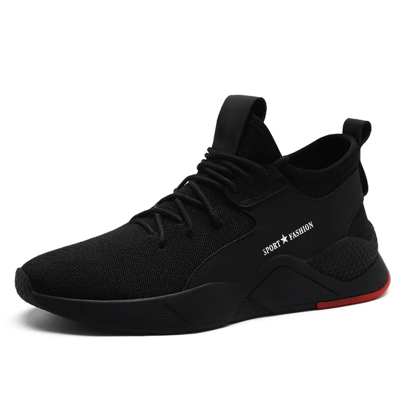 

2021 New Autumn Men Outdoor Fashion Mesn Casual Shoes Men's Light Hard-wearing Breathable Shoes Mens Black Shoes Big Size 39-46