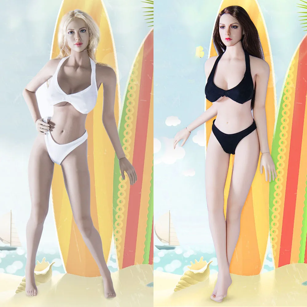 Женский комплект бикини ручной работы 1:6 Соблазнительный кожаного