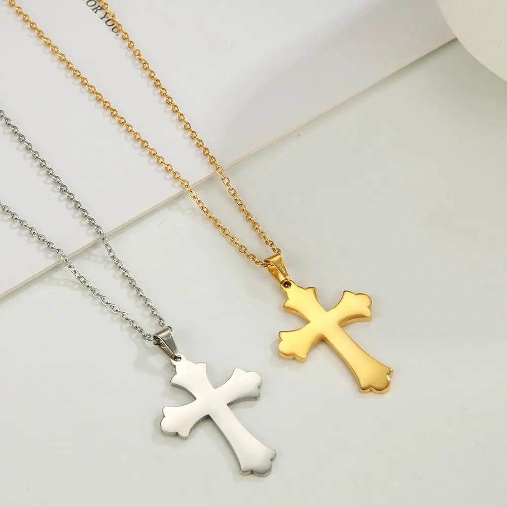 Крест Нержавеющая сталь Цепочки и ожерелья BOho Стиль короткие свободная душа из