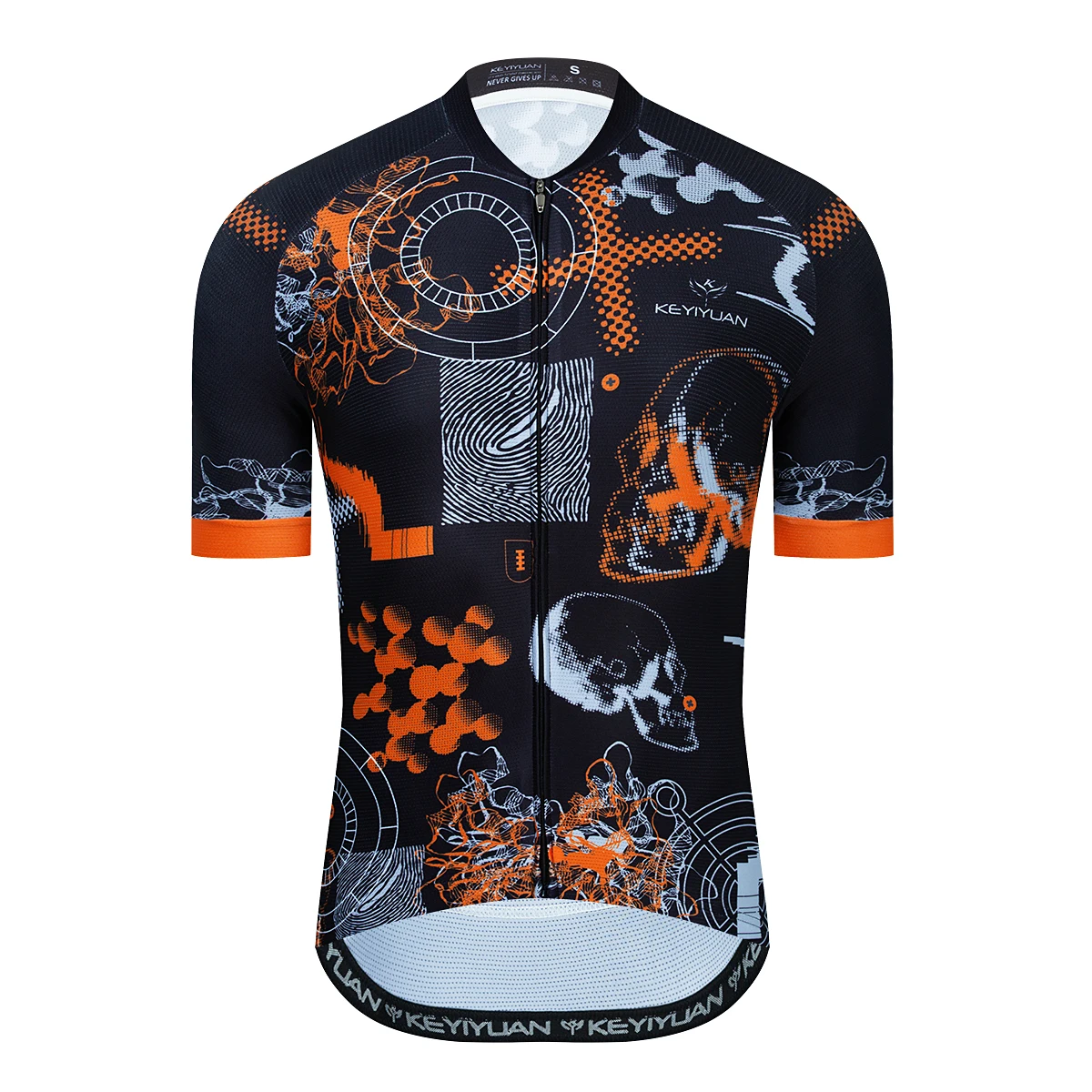 

KEYIYUAN 2021 New Summer Short Sleeved Cycling Jersey MTB Moletom Triathlon Maillot Cyclisme Camisas Ciclista Blusas