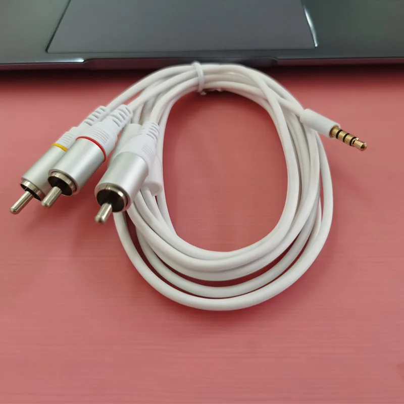 Аудиокабель адаптер 2 шт. метра 6 футов 3 5 мм на RCA|3 rca|audio cableadapter audio cable |