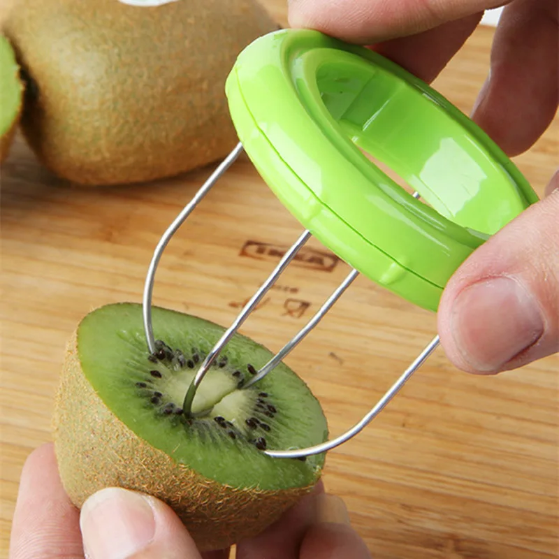 Ложка для киви пластиковая ложка карамельного цвета нож овощей и фруктов резки