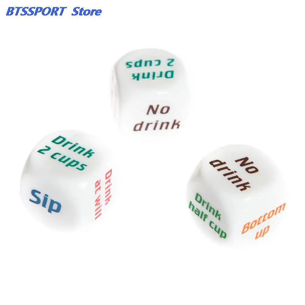 Adult Party Game Playing Drinking Wine Mora Dice Games Gambling Drink Decider Wedding Favor Decoration | Спорт и развлечения