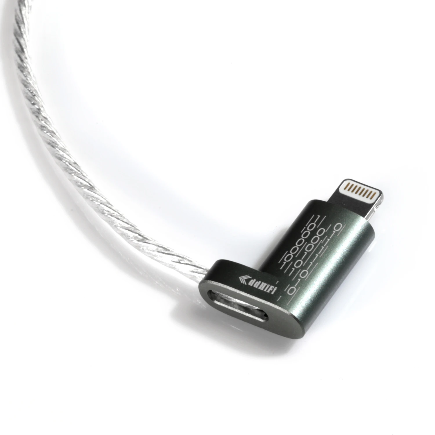 Адаптер для кабеля передачи данных DD ddHiFi MFi06 с подсветкой на USB Type-C конвертер iOS
