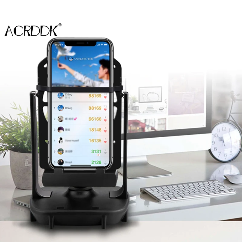 mobile phone shaker for two phones automatic shake step earning swing device fl free global shipping