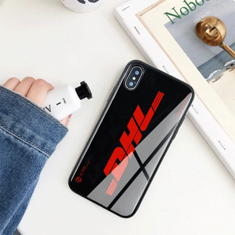 Чехол COCO для iPhone XR 11 Pro XS Max X 5 5S чехол DHL стеклянные Чехлы противоударный iphone 7 8 6 S Plus