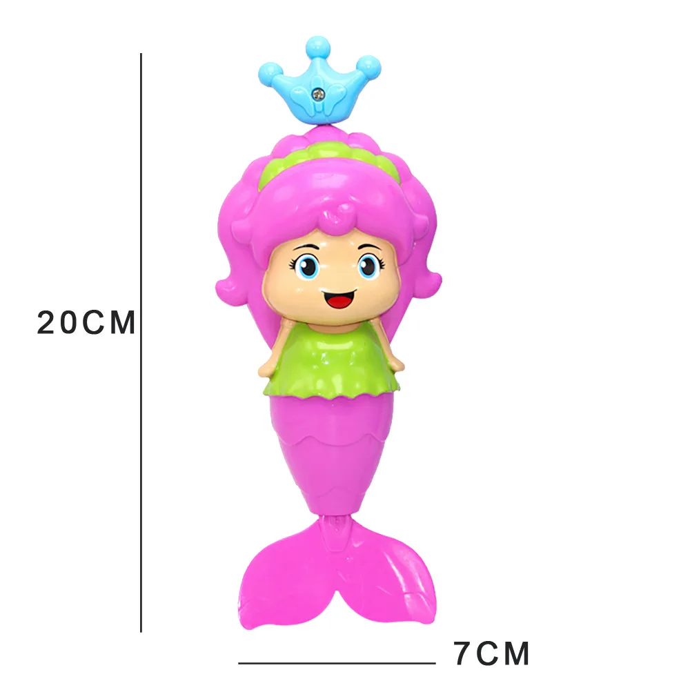 

Bath Tub Fun Swimming Baby Bath Toy Mermaid Wind Up Floating Water Toy Creative Children Bathing Water Toys