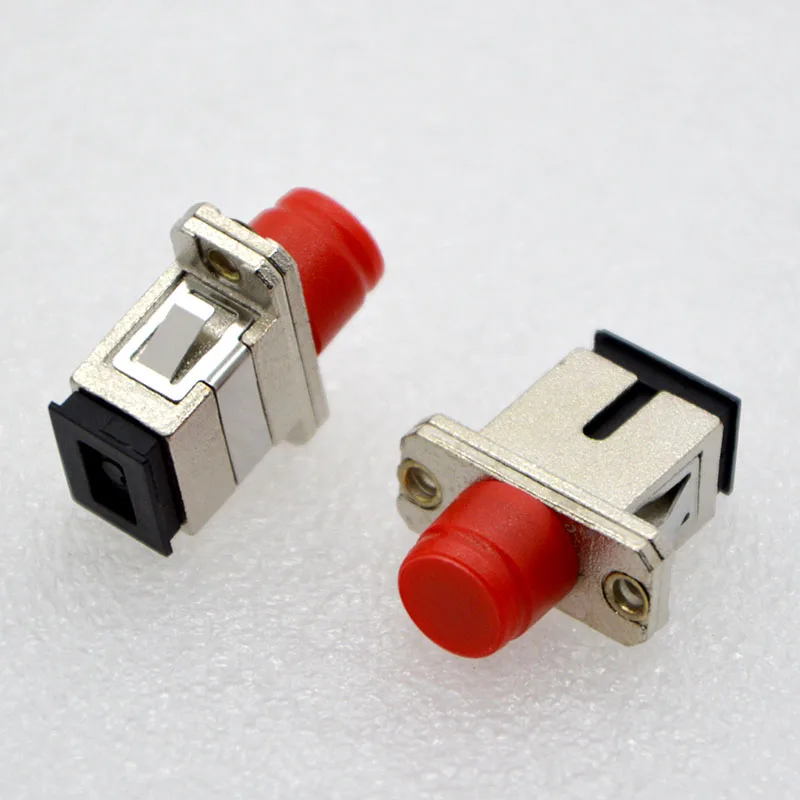 10 шт. Новый FC/SC ST/SC металлический волоконно-оптический адаптер Муфта