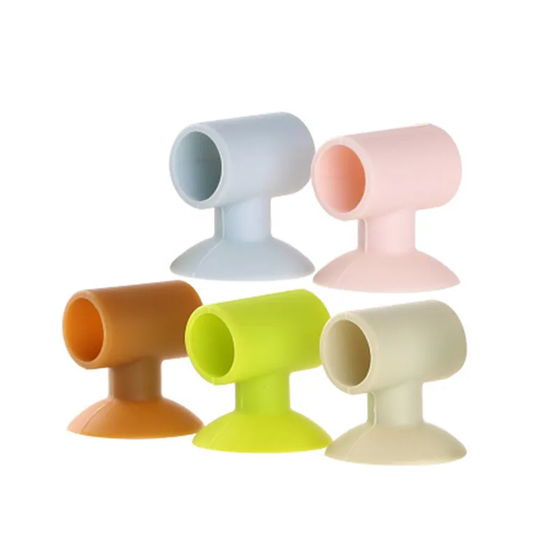 1 шт. бесшумный дверной ручкой силиконовый анти столкновение присоски аварии