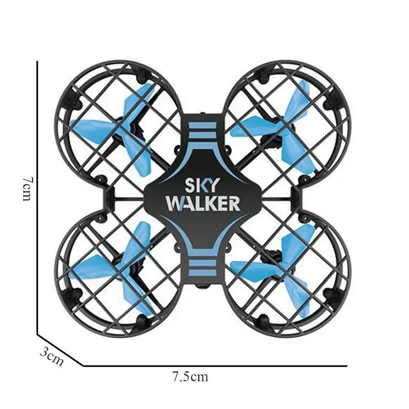 

Mini grid quadcopter drone mini remote control airplane children's toy