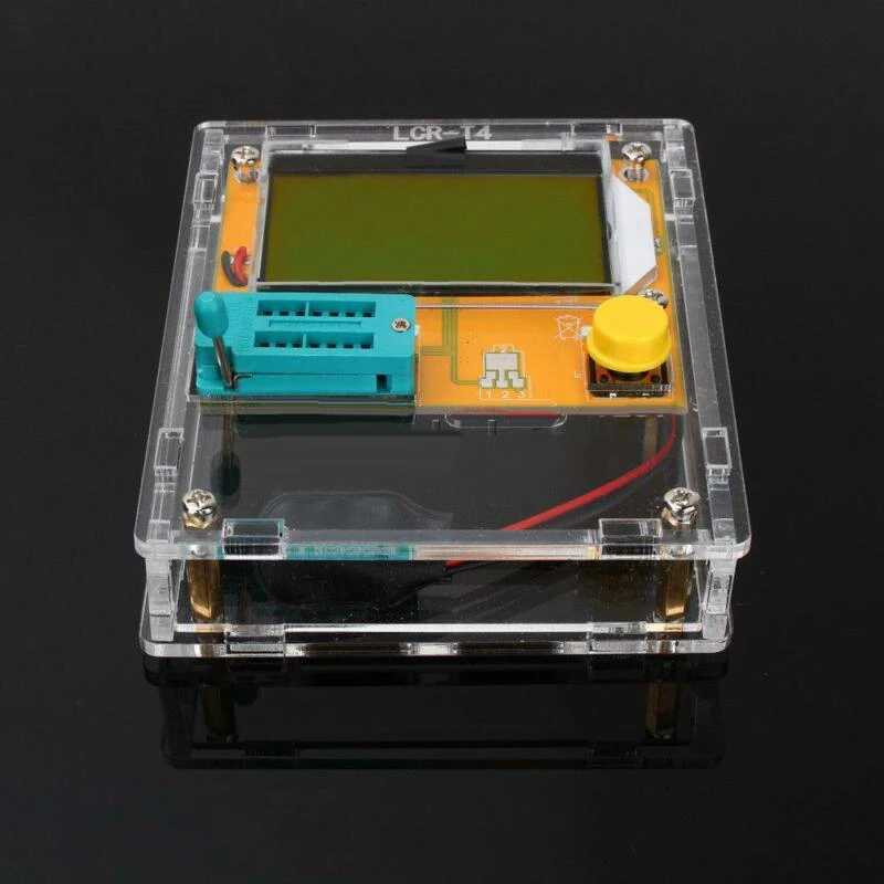 Тестер транзисторов диодный Триод емкость платы ESR Meter запасные аксессуары Mega328