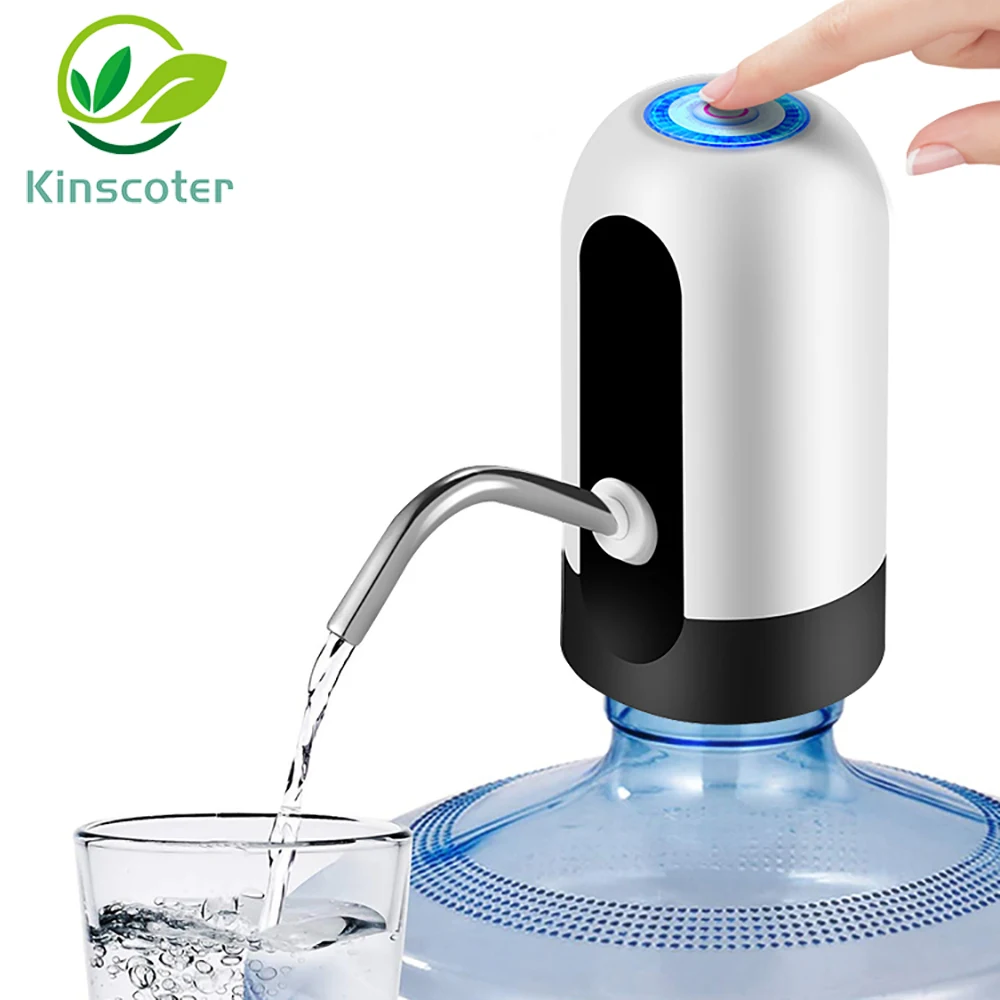 

Water Bottle Pump Mini Barreled Water Electric Pump USB Charge Automatic Portable Water Dispenser Home Drinking Dispenser
