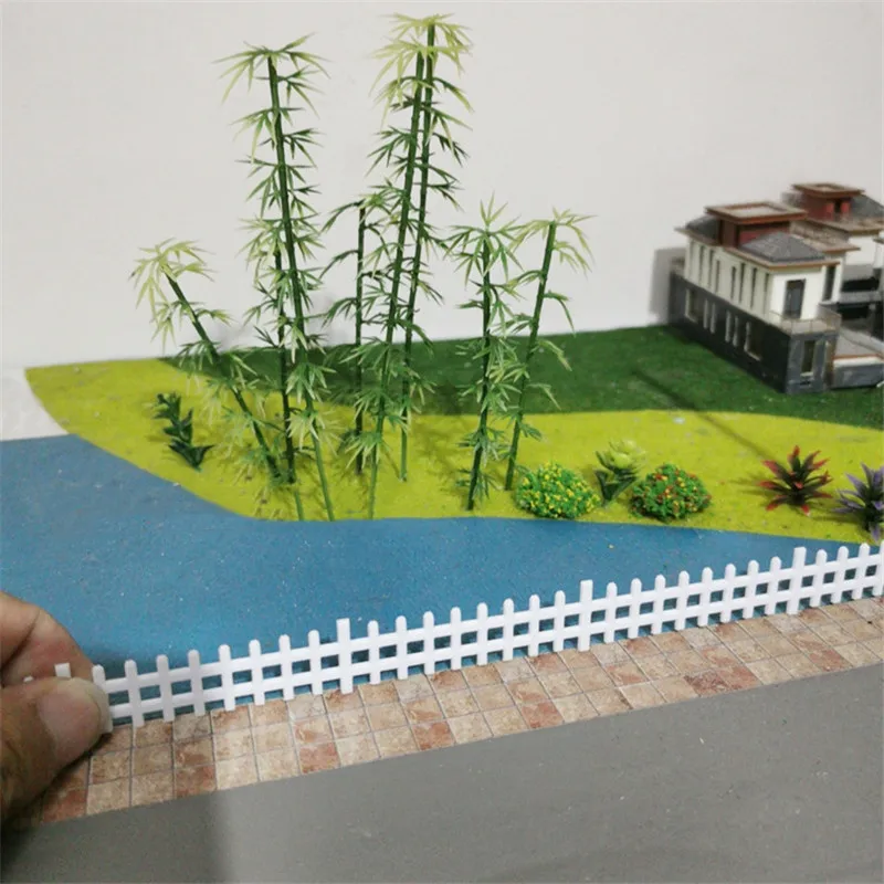 

Model Material Railings Tic-Shaped Guardrail Fence For Architecture Sand table Building Diarama