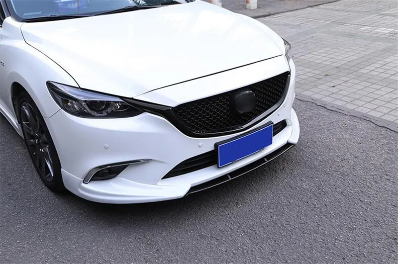 CEYUSOT для новой mazda 6 Автомобильная решетка отделка полосы 17 18 ABS Материал черный передний бампер полный грили крышка отделка мазда 6 M6 Wagon