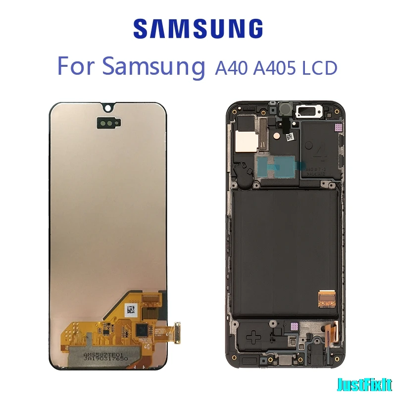 100% оригинальный дигитайзер в сборе для Samsung Galaxy A40 2019 A405 A405F A405FN/DS ЖК-дисплей