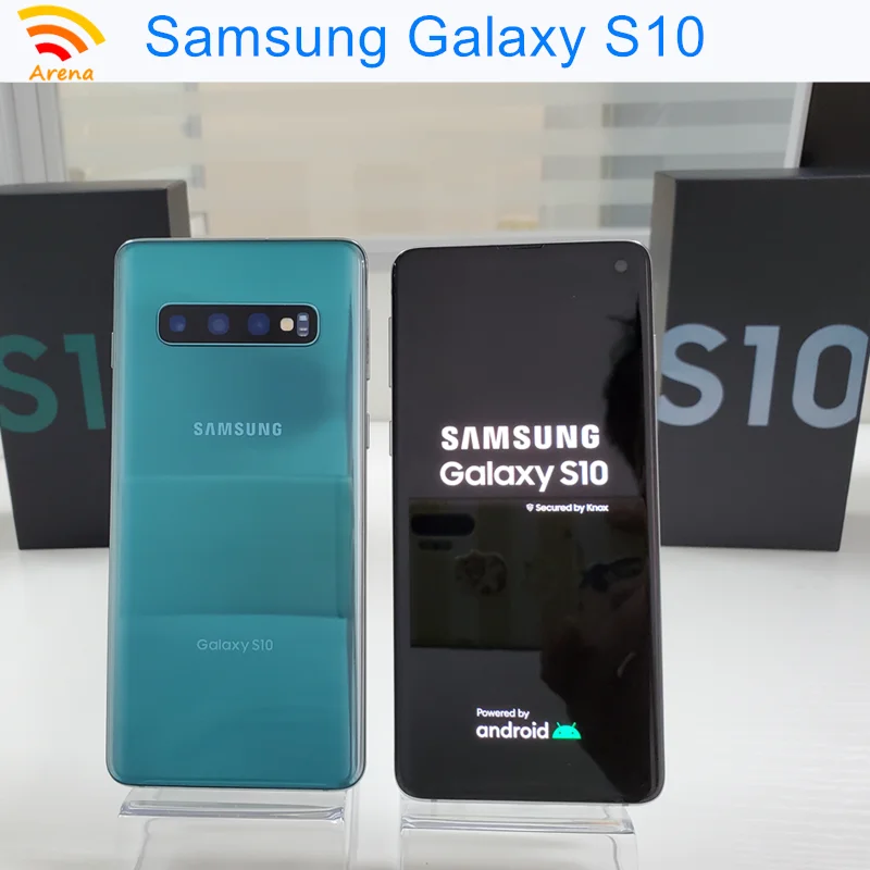 Samsung Galaxy S10 G973U G973U1 90% новый оригинальный 6 1 &quotОЗУ 8 Гб ПЗУ 128/512 ГБ Snapdragon NFC 4G LTE