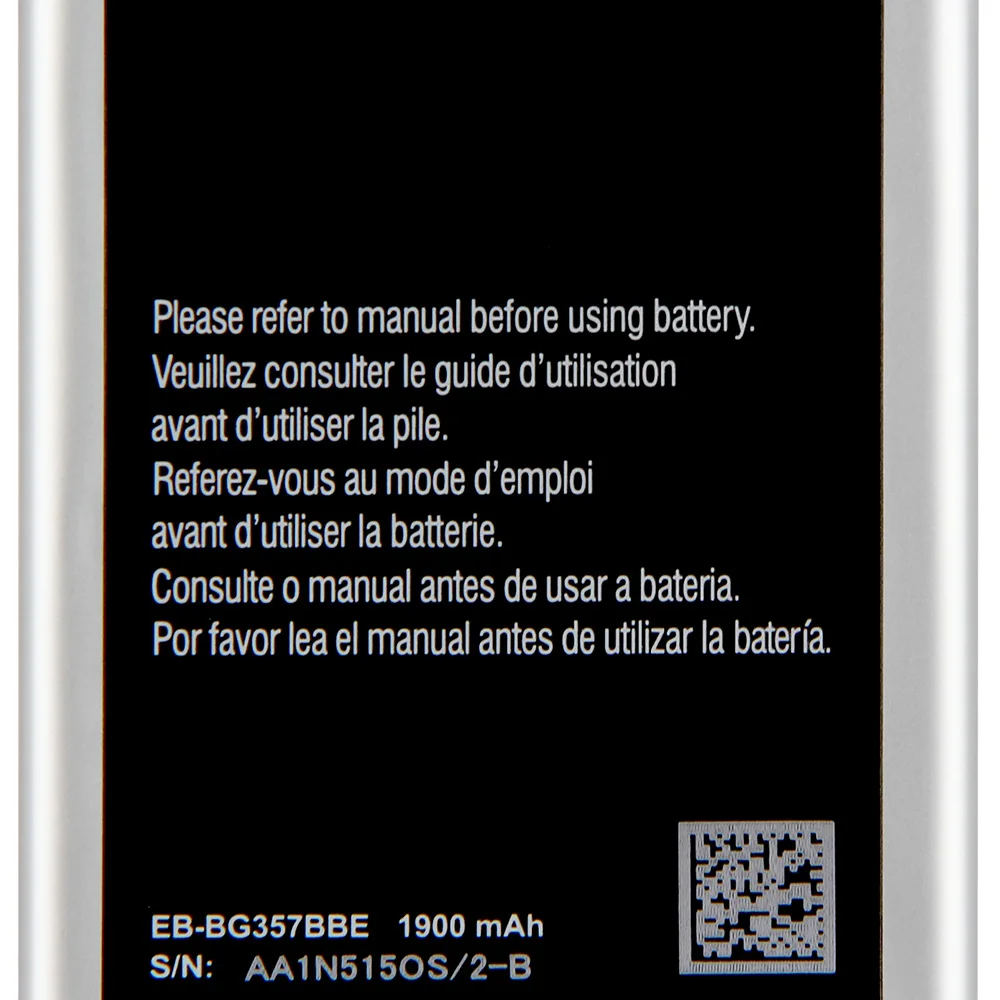 Samsung оригинальный запасной аккумулятор EB BG357BBE для Ace 4 GALAXY Style LTE G357 SM G357FZ подлинный