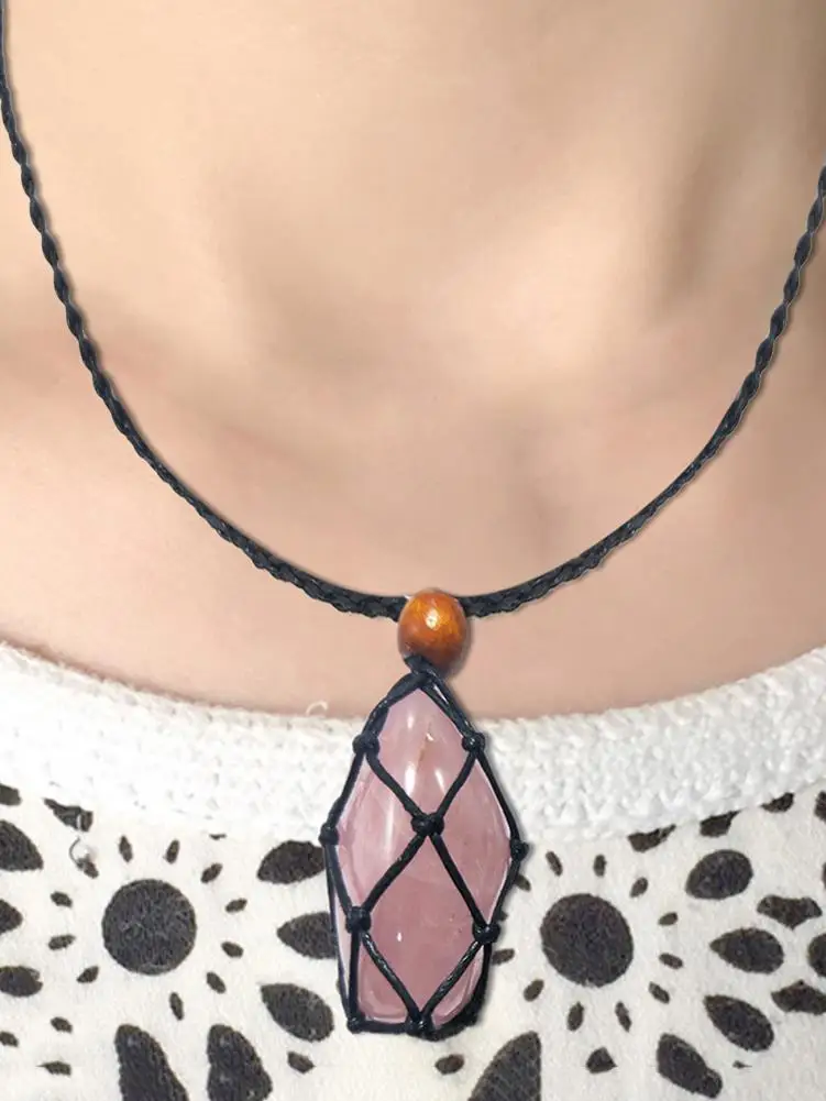 Ожерелье с камнем сделай сам пустой шнур для ожерелья сменная веревка