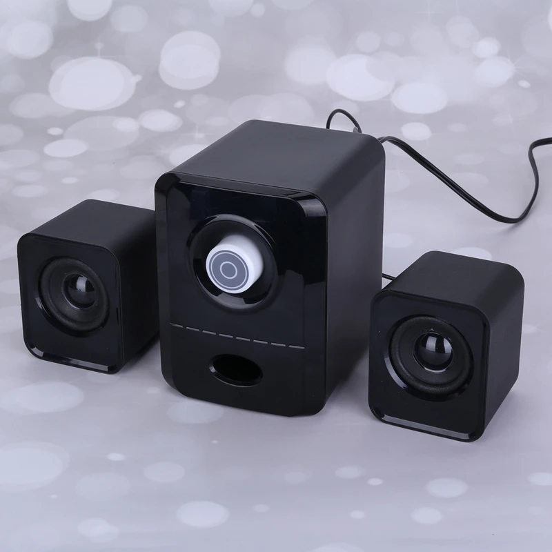 

Speakers, Subwoofer Multimedia USB Speakers, for Desktop Computers and Laptops, Tablets, Etc.