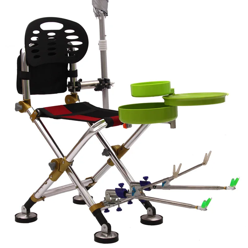 구매 야외 다기능 접이식 휴대용 낚시 의자, 태클 낚시 의자 낚시 액세서리 낚시 용품