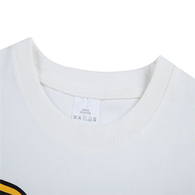 2021 New Spring Summer Quality CPFM T-Shirt Kanye Same Flame Funny Loose Men's And Women's Short Sleeves | Мужская одежда